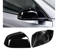 Jaronx Compatible with Tesla Model Y Juniper Mirror Cover Replacement 2025, Right Passenger Side Clip-on Rear View Mirror Cover Cap for Tesla Model Y Juniper Accessories 1963539-D4-B (Solid Black)
