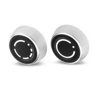 Jaronx Radio Volume Knob Button Compatible with Boxster 718/911/Cayman/Macan/Cayenne, Left and Right Side Stereo Audio PCM Dials Switch, Radio CD Knob Button Replacement (PCM 4.0)