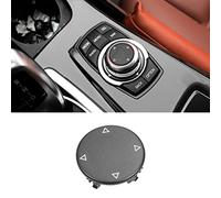 Jaroxn Compatible with BMW iDrive Knob Button Replacment Multimedia iDrive Control Knob Button for 1' F20 F21/3' F30 F31 F34 GT/5' F07 F10 F11/7' F01 F02 F04/X3 F25 Series, iDrive Button Cover