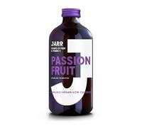 JARR Kombucha Passion Fruit Flavoured 330ml Bottles (12 Pack) - Gut Health, Kombucha Drink, Low Sugar, Vegan, Gluten-Free, Non-Alcoholic, Healthy Drinks, Soft Drinks