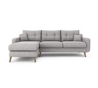 Jarrold Sofa - LHF Large Chaise Sofa, Leather