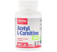 Jarrow Formulas, Acetyl L-Carnitine 500, 500 mg, 60 Veggie Caps