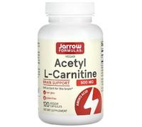 Jarrow Formulas - Acetyl L-Carnitine | 500 mg for Energy and Cognitive Support - 120 Capsules