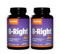 Jarrow Formulas B-Right (Complex) 100 VCAPS (Pack of 2)