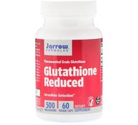 Jarrow Formulas, Glutathione Reduced, 500 mg, 60 Veggie Caps