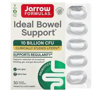 Jarrow Formulas, Ideal Bowel Support, 299v, 10 Billion, 30 Veggie Caps