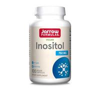 Jarrow Formulas, Inositol, 750mg, High Dose, 100 Vegan Capsules, Gluten Free, Vegetarian, Soy Free, Non GMO