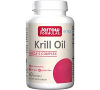 Jarrow Formulas, Krill Oil, 600mg, with Omega-3 and Astaxanthin, 60 Softgels, Gluten-Free, SOYA-Free, GMO-Free