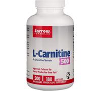 Jarrow Formulas, L-Carnitine 500, 500 mg, 180 Capsules