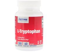Jarrow Formulas, L-Tryptophan, 500 mg, 60 Veggie Caps
