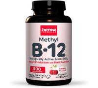 Jarrow Formulas Methyl B-12 500 mcg, Supports 100 Count (Pack of 1)