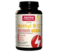 Methyl B-12, Vitamin B12 Lemon, 1,000 mcg, 100 Chew Lozenges Jarrow