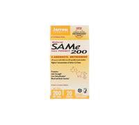 Jarrow Formulas, Natural SAM-e (S-Adenosyl-L-Methionine) 200, 200 mg, 20 Enteric-Coated Tablets