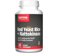 Jarrow Formulas, Red Yeast Rice + Nattokinase, 60 Veggie Caps