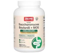 Jarrow Formulas - Saccharomyces Boulardii + MOS | Probiotic Support for Gut Health - 180 Capsules