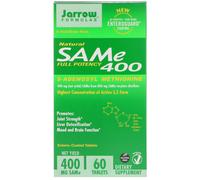 Jarrow Formulas, SAM-e (S-Adenosyl-L-Methionine) 400, 60 Enteric-Coated Tablets