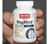 Jarrow Formulas, Vegan MagMind, Brain Health, 90 Veggie Capsules