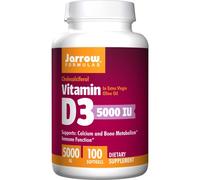 Jarrow Formulas Vitamin D3 5000 IU - 100 softgels