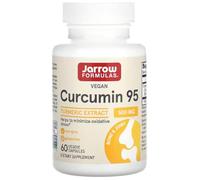 JARROWS Jarrow Formulas - Curcumin 95 | 500 mg Highly Concentrated Curcumin for Cell Protection - 60 Capsules