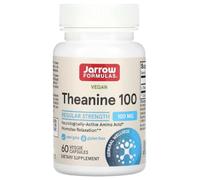 JARROWS Jarrow Formulas - Theanine 100 mg | Relaxation and Stress Relief - 60 Veggie Capsules