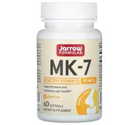 JARROWS Jarrow Formulas - Vitamin K2 MK-7 (Menaquinone-7) | 90 mcg for Bone and Vascular Health - 60 Softgels