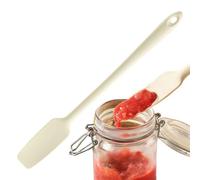 Jars Scraper Spatula,Long Steel Pot Mixing And Lubricating Spatula | Buttercream Scraper,for Home in the Farm Kitchen When Baking Cakes, Making Pies and for a Buffet Breakfast