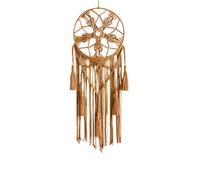 Jarsense Dream Catcher,Macrame Wall Hanging,Tassel Dreamcatcher,Handmade Woven Bohemian Tapestry,for Bedroom Dream Catcher for Girls,for Wedding/Birthday Decoration Brown