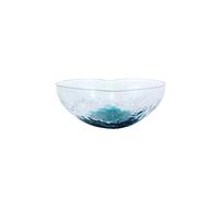 Jarsense Glass Fruit Bowl, Heart Shaped Crystal Dinner Plate, Snack Dessert Plate, Dinner Plate Decoration Plate for Wedding Party Home (S)