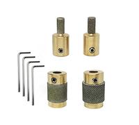 Jarshtime Diamond Glass Grinder Bits 4 PCS - Stained Grinding Wheel With 3/4 1/4 Inch Grinder Heads