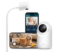 Jartoo 2k Security Indoor Camera, Work as Pet Camera, Baby Monitor, 360° Pan&Tilt, AI-Powered Detection, Free App & 24/7 Recording