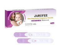 JARUFEE Early Detection Pregnancy Test - 99% Accurate Fast & Reliable HCG Test Easy-to-Use, Foil Wrapped & Discreet Packaging 2 Tests for Home Self-Testing
