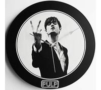 Jarvis Cocker - Pulp - V Sign - 12" LP Vinyl Record Handmade Wall Clock