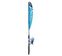 Jarvis Walker Small Fry 5ft Spin Fishing Rod Combo Blue/Purple - 2 Piece Junior Fishing Rod & Reel with Line - Kids Starter Spinning Set Ready to Fish
