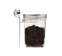 Jarware 82656 Wide-Mouth Coffee Scoop, Stainless Steel, Metallic