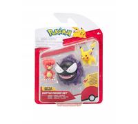 JAS POKEMON FIG 3PK MAGBY PIKACHU GASTLY Jazwares