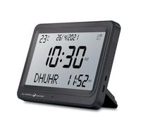 Jasaly Azan Clock Automatic Worldwide Digital 8 Azan Prayer Sounds Islamic Wall and Desk Clock D Islamic Clock 1 PCS