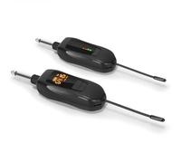 Jasaly Wireless Guitar Transmitter Receiver Rechargeable Wireless Guitar System for Bass Electric Instrument Easy Install Easy to Use