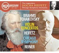Jascha Heifetz - Brahms, Tchaikovsky: Violin Concertos in D