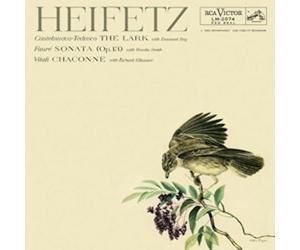 Jascha Heifetz - Faure & Vitali The Lark, Sonata, Chaconne [VINYL]