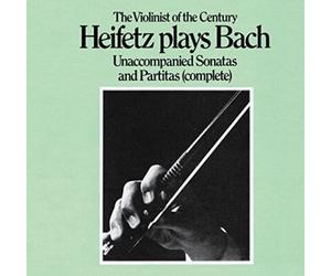 Jascha Heifetz-J.S.Bach: Solo Violin Sonata & Partita [all songs]-JAPAN CD Ltd