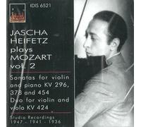 Jascha Heifetz - Jascha Heifetz Plays Mozart, Vol. 2