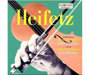 Jascha Heifetz - Korngold: Violin Concerto & Lalo: Symphonie Espagnole