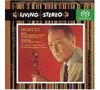 JASCHA HEIFETZ - LIVING STEREO: BRUCH-VIOLIN CONCERTO 1/+ SACD 9 TRACKS NEW
