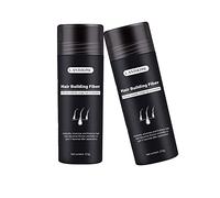 JasCherry Hair Fibers for Thinning Hair Unisex, Waterproof Undetectable Natural Instantly Conceals & Thicken Thinning or Balding Hair Areas Hairline 15 Sec, Look Younger, Designed for Men & Women