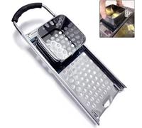 JASEASYZ Premium Grade Stainless Steel Spaetzle Maker, Manual Pasta Noodle Dumpling Maker with Comfort Grip Handle