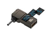 JASHALO USB C to DC3011 Laptop Charging Adapter, 100W Female Type C to Male DC 3.3 x 1.1mm Jack Plug Converter with Power watt Display for H.P Laptop (1)