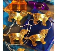 JASHIKA Labrador Retriever Gifts Cute Fairy String Lights 8.5ft 20 LED Warm White Night Light Decorative Lights Battery Powered with Remote for Bedroom Birthday Christmas Fantasy