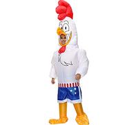 JASHKE Inflatable Chicken Costumes Inflatable Rooster Costume for Adult,Halloween Christmas Costumes