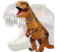 JASHKE T-Rex Inflatable Costume Christmas Costumes Dinosaur Trex Clothes Funny Costume Masquerade Dresses Adult