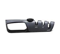 JASKFG Knife Sharpener with Adjustable Angle Knob, Professional 3-Stage Knife Sharpeners, Multifunctional Sharpening
